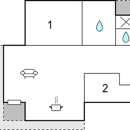 Semesterbostad 2 Bedroom In